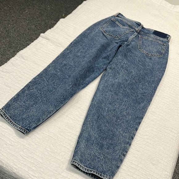 Abercrombie and Fitch the 80s mom Jean ultra high-rise size 26/2 regular blue - Picture 11 of 11